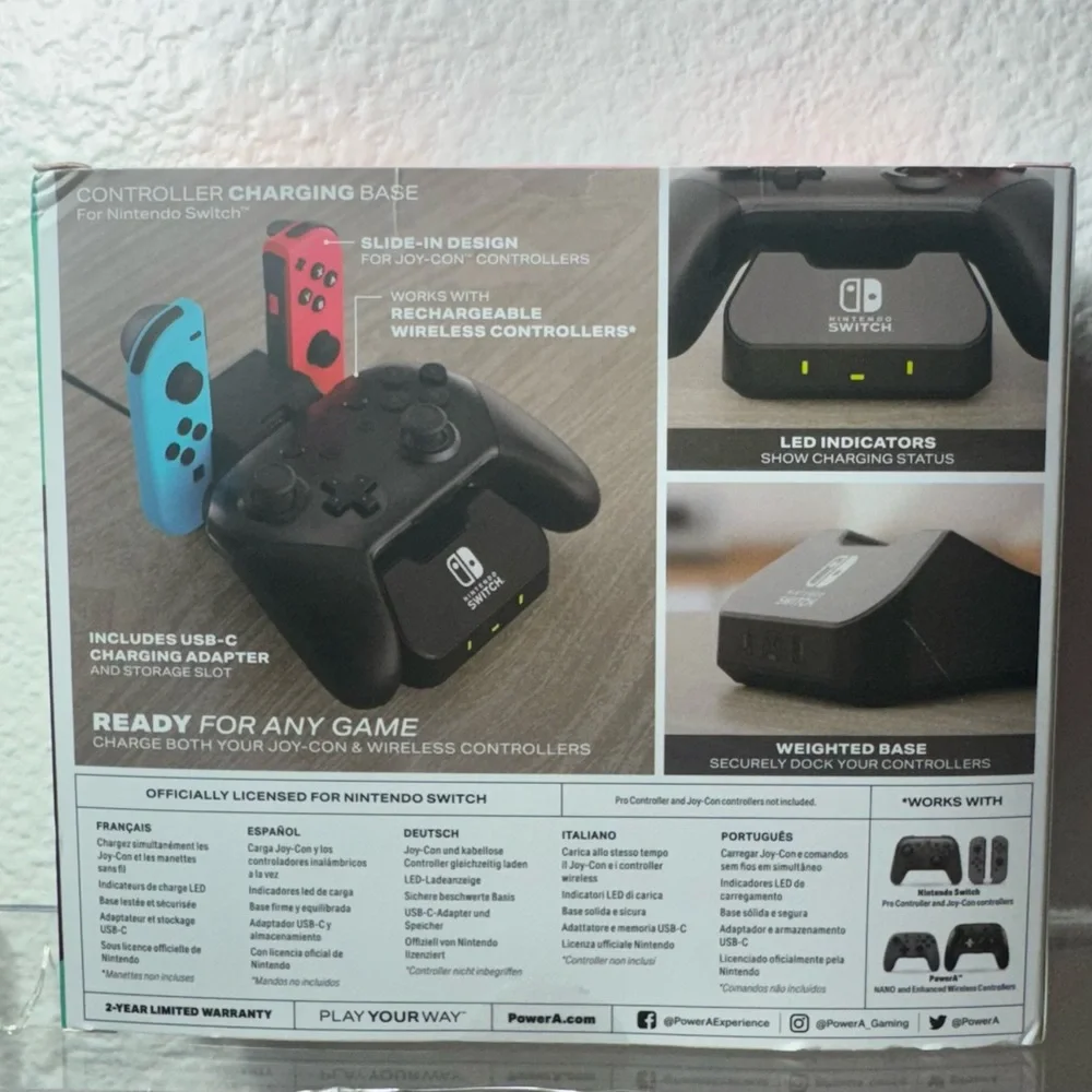 Nintendo Switch Charging Base PowerA